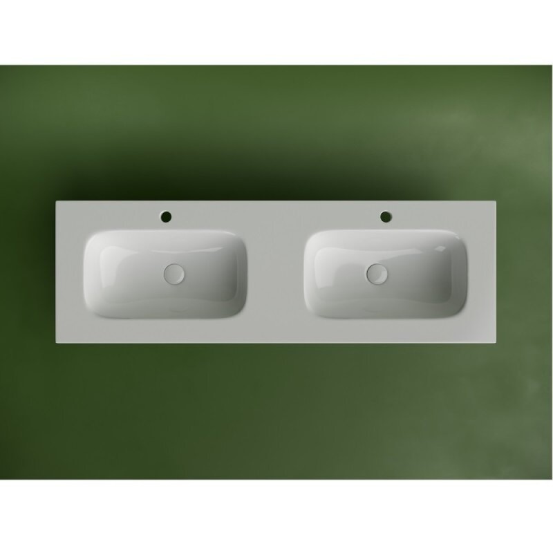 Раковина Ceramicanova Grace CN7022, 141 см, сантехфарфор, белый