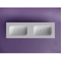 Раковина Ceramicanova Grace CN7022wx, 141 см, сантехфарфор, белый