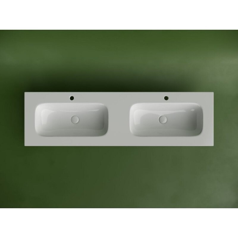 Раковина Ceramicanova Grace CN7023, 161 см, сантехфарфор, белый