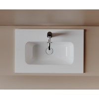 Раковина Sancos Compact CN7025, 60 см, фарфор, белая