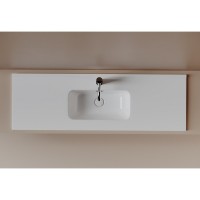 Раковина Sancos Compact CN7028, 120 см, фарфор, белая
