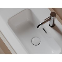 Раковина Sancos Compact CN7029, 70 см, фарфор, белая