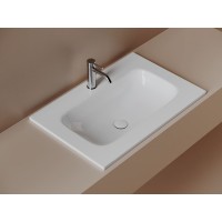 Раковина Ceramicanova Grace CN7031, 70 см, фарфор, белый