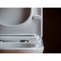 Напольный унитаз Ceramicanova с бачком Alfa CN9002 Rimless, безободковый, крышка микролифт, белый, сантехфарфор