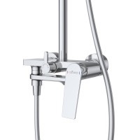 Комплект смесителей Cezares COMFORT-CVD/LS-01, для ванны и душа, для раковины, хром