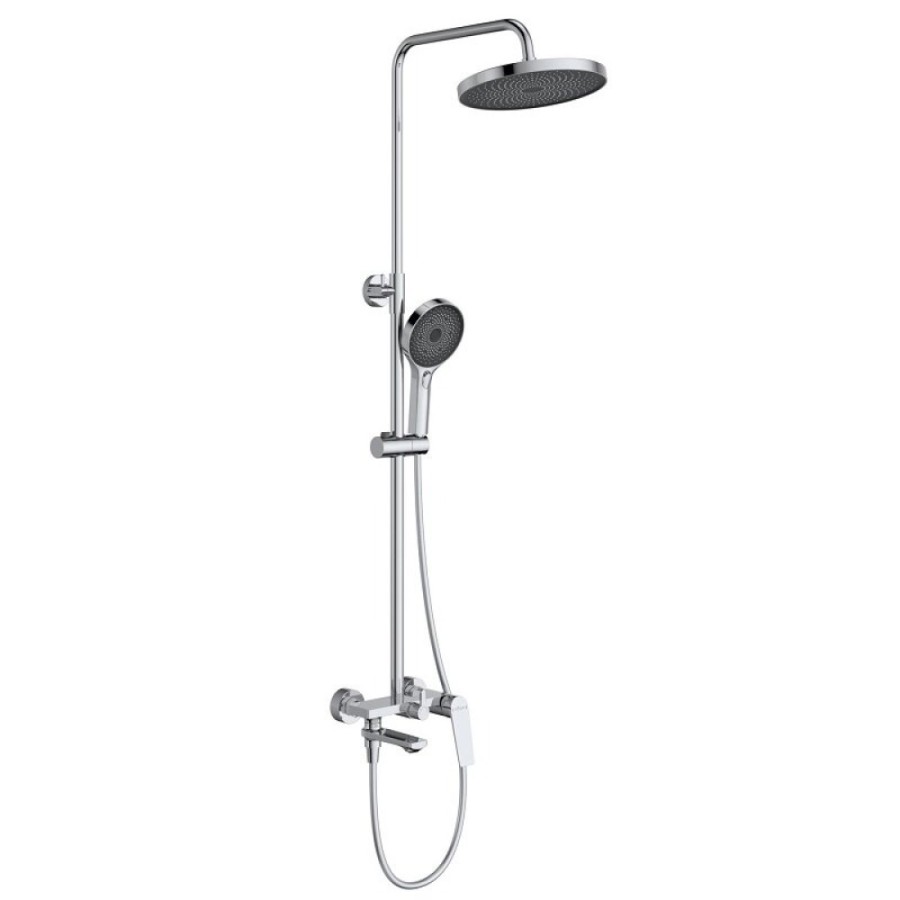 Комплект смесителей Cezares COMFORT-CVD/LS-01, для ванны и душа, для раковины, хром