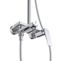 Комплект смесителей Cezares COMFORT-CVD/LS-01, для ванны и душа, для раковины, хром