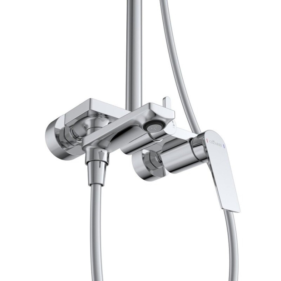 Комплект смесителей Cezares COMFORT-CVD/LS-01, для ванны и душа, для раковины, хром