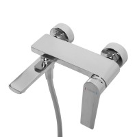 Смеситель для ванны и душа Cezares COMFORT-VD-01, с душевым гарнитуром, хром