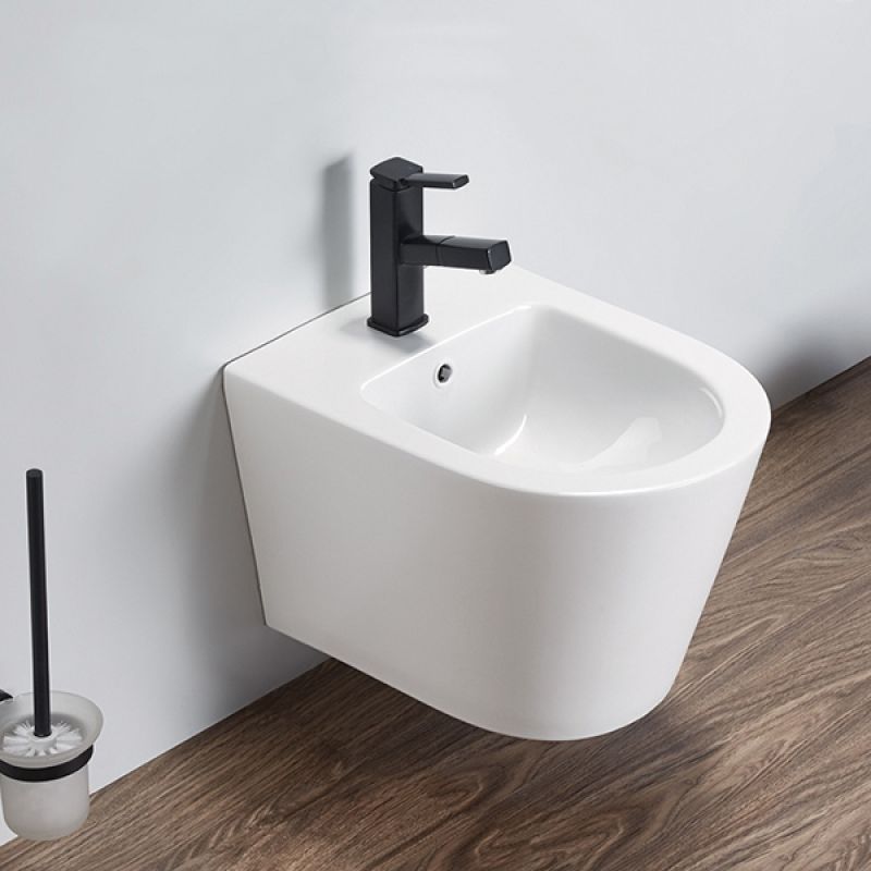 Подвесное биде Comforty 00-00012853 с переливом Белый