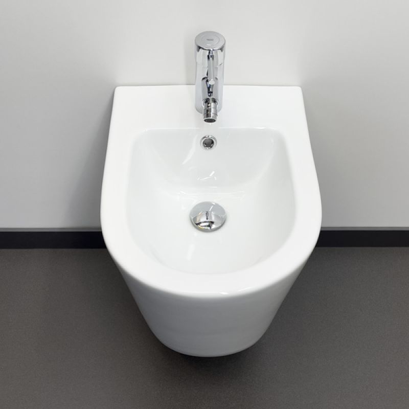 Подвесное биде Comforty 00-00012853 с переливом Белый