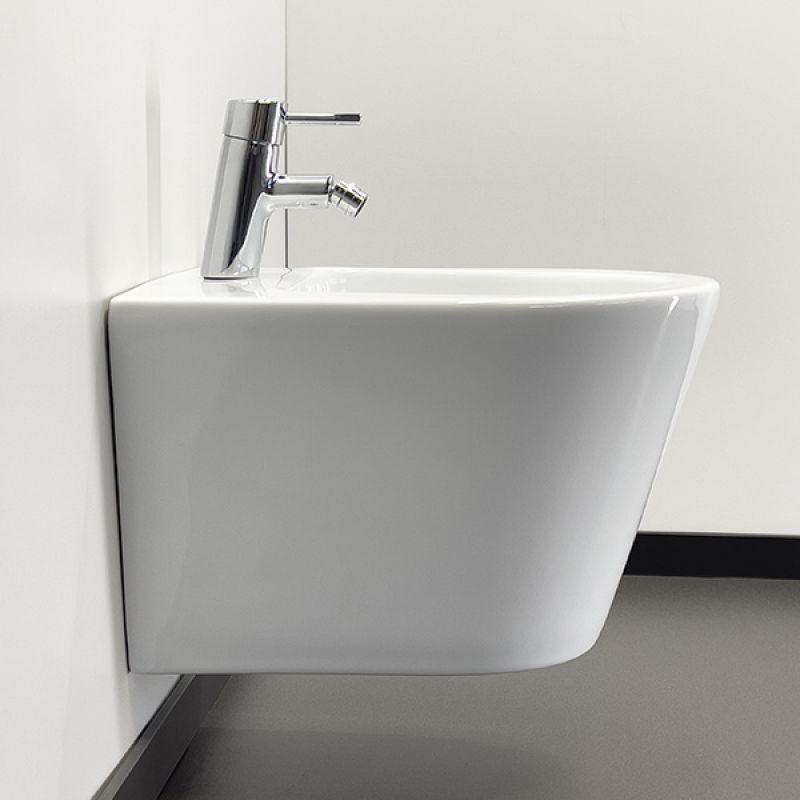 Подвесное биде Comforty 00-00012853 с переливом Белый