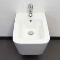 Подвесное биде Comforty 00-00012850 с переливом Белый