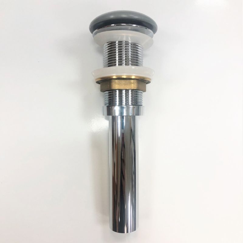 Донный клапан Comforty 00-00007641 с керамическим верхом, светло серый матовый, DK-01 MH