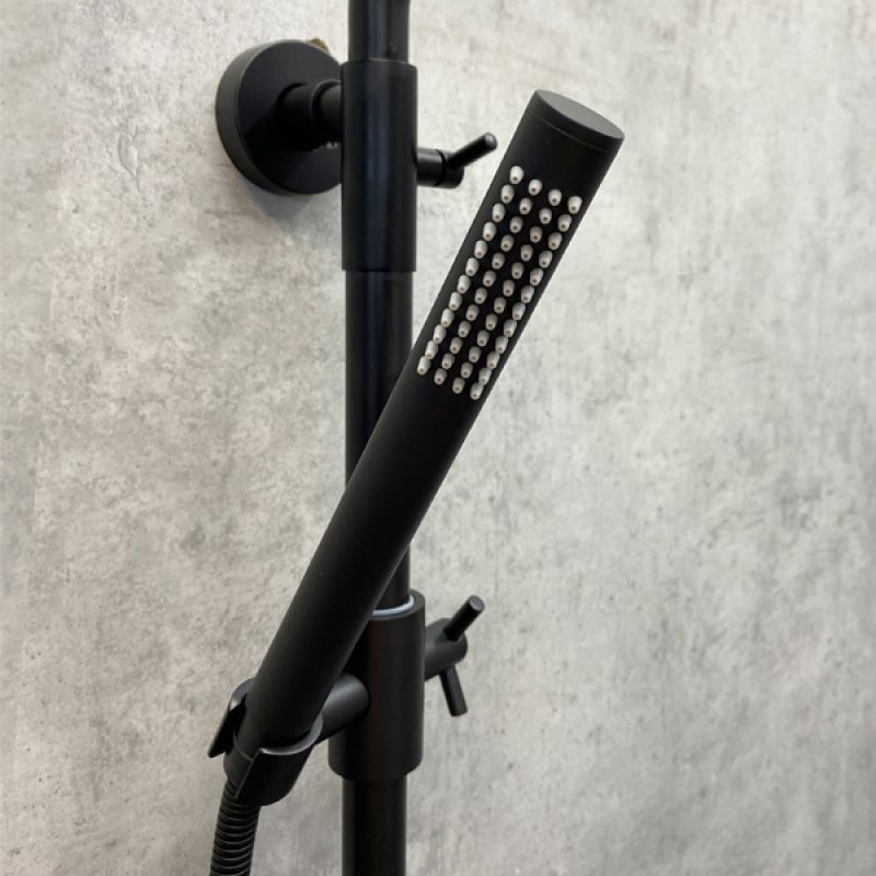 Душевая система Comforty FF018W-CMT 00004149952 Черный матовый