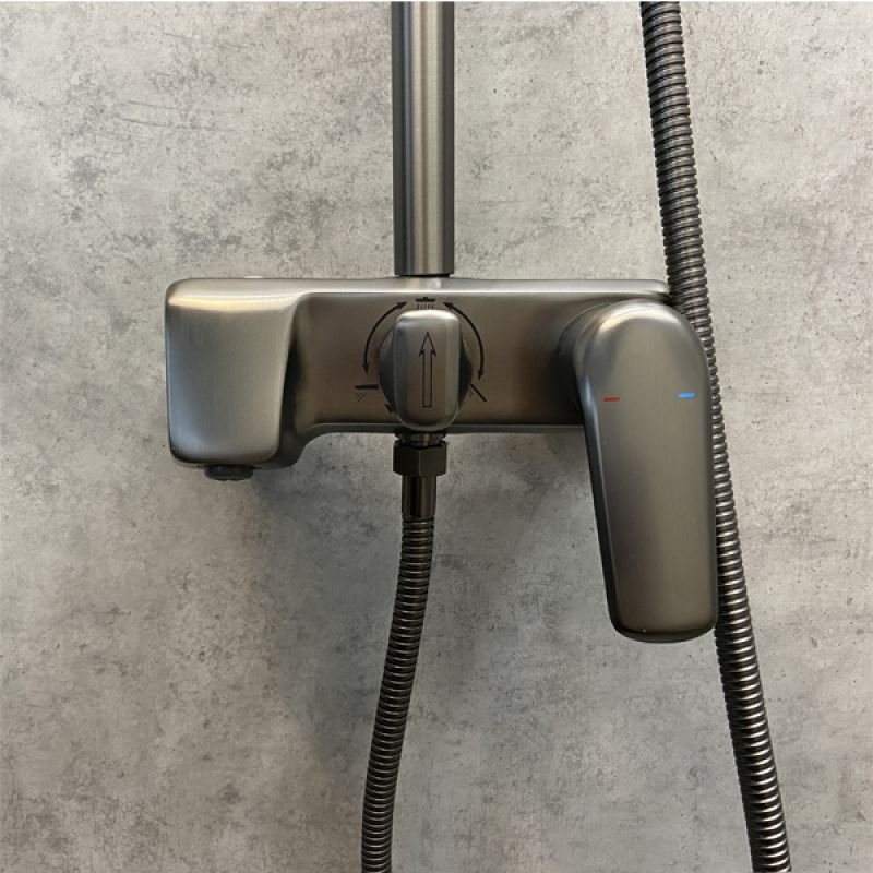 Душевая система Comforty FF074R-CGT 00-00004537 Графит