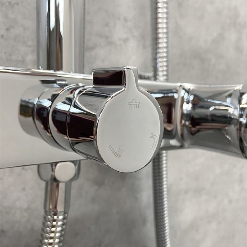 Душевая система Comforty FF071R-CCT 00-00004527 Хром