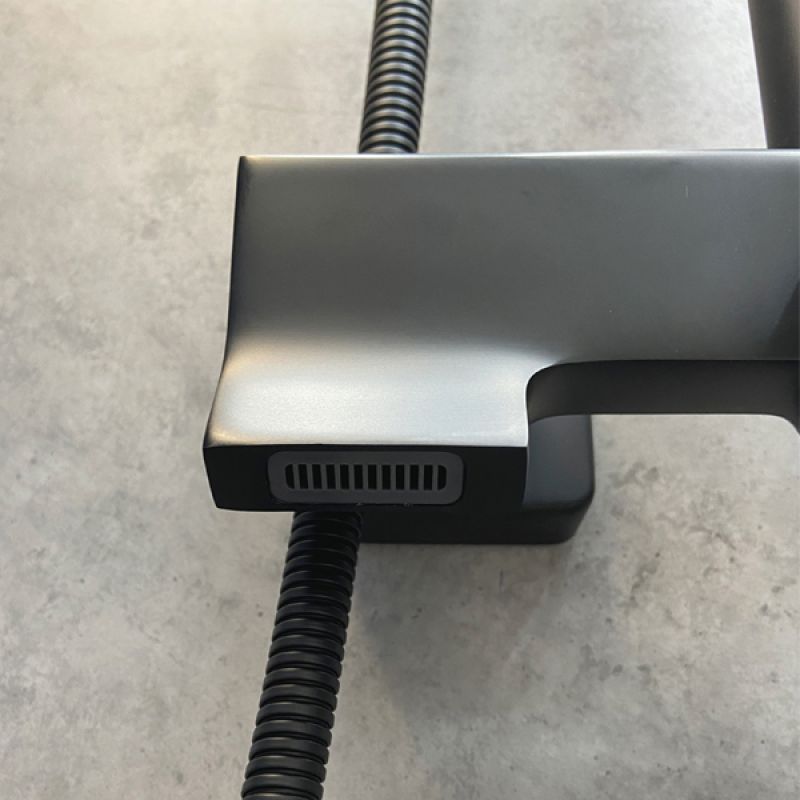 Душевая система Comforty FF071R-CMT 00-00004528 Черный матовый