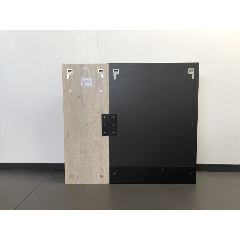 Зеркало-шкаф Comforty "Бонн-90" 00-00001951 дуб дымчатый 