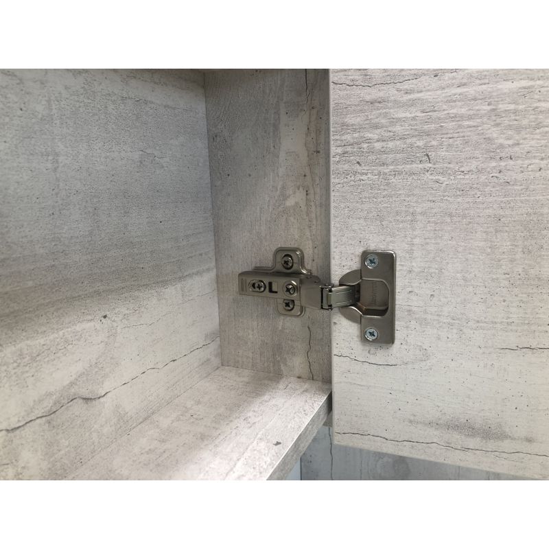 Зеркало-шкаф Comforty "Бремен-90" 00004142374 дуб белый