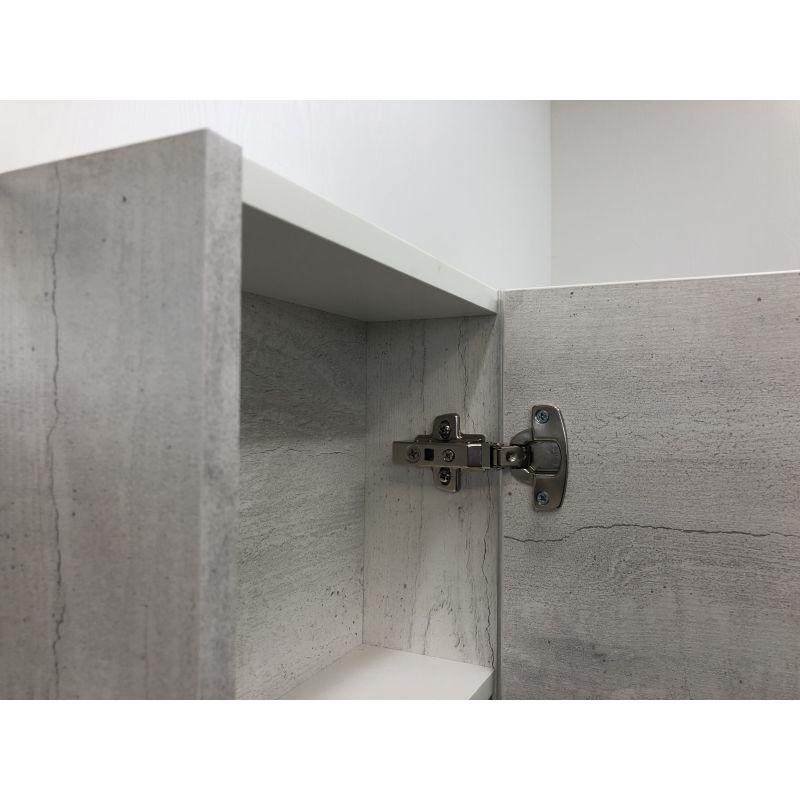 Зеркало-шкаф Comforty "Верона-90" 00004136714 дуб белый