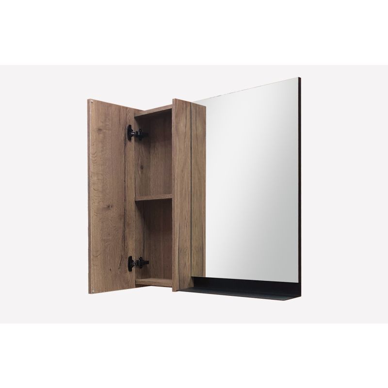 Зеркало-шкаф Comforty "Кёльн-75" 00004149061 дуб темный 