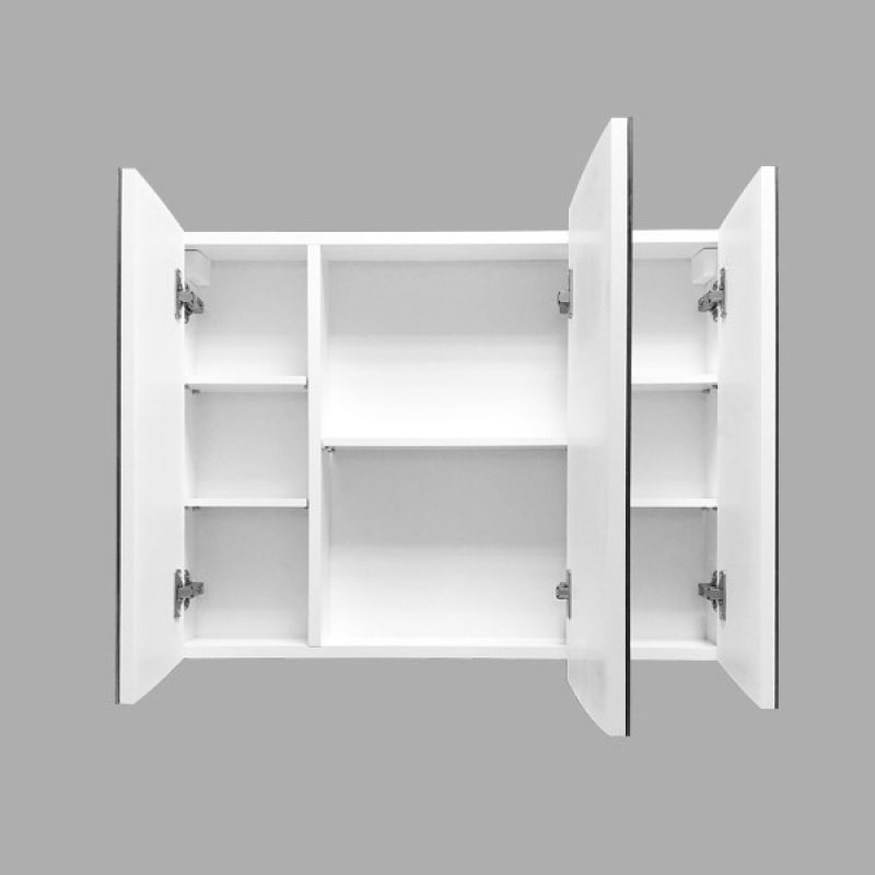 Зеркало-шкаф Comforty "Лаура-75-3" 00003121083 белый