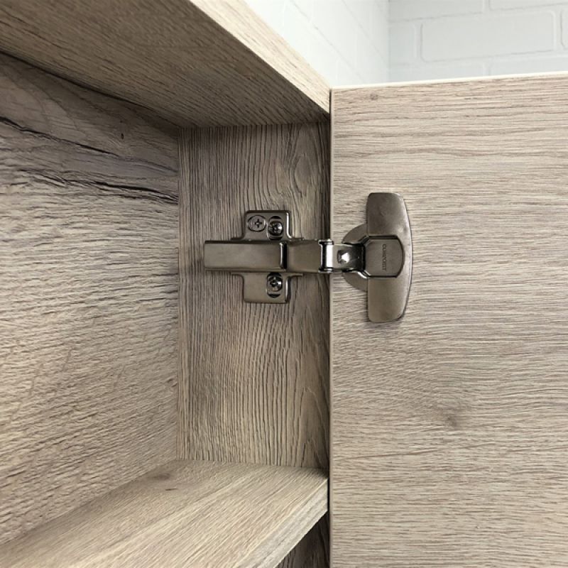 Зеркало-шкаф Comforty "Марио-60" 00-00005201 дуб дымчатый