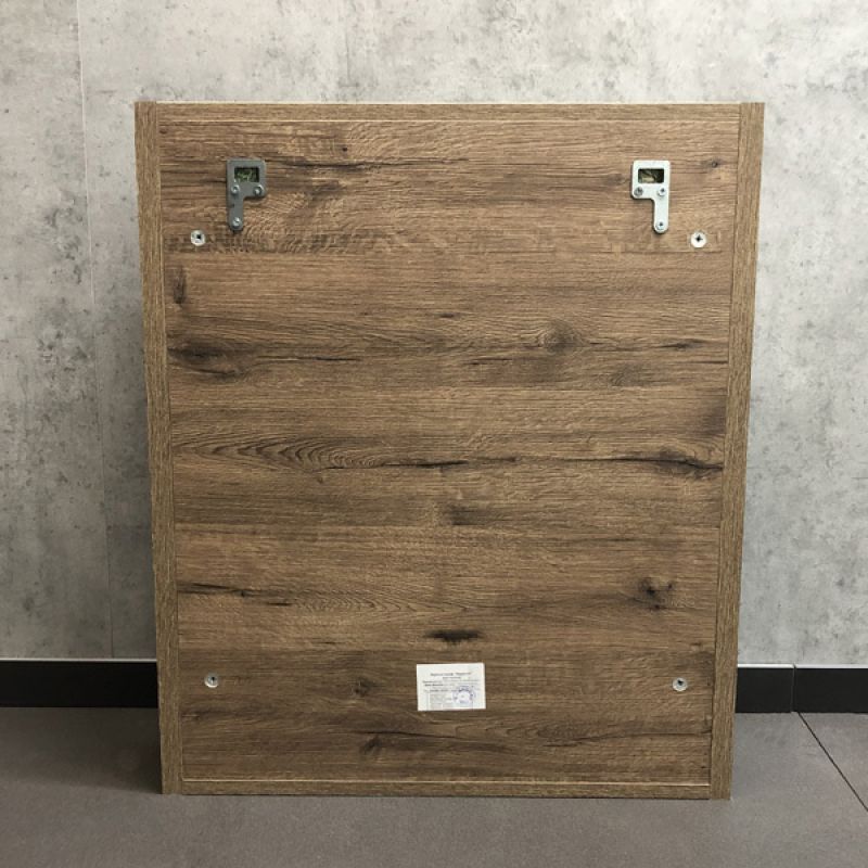 Зеркало-шкаф Comforty "Марио-60" 00-00004158 дуб темный