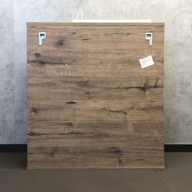 Зеркало-шкаф Comforty "Марио-75" 00-00004159 дуб темный