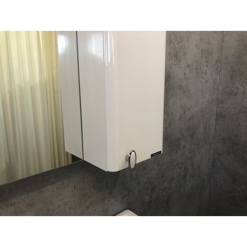 Зеркало-шкаф Comforty "Неаполь-65" 00004148728 белый глянец