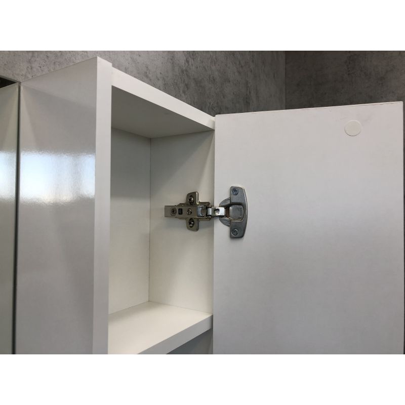 Зеркало-шкаф Comforty "Неаполь-65" 00004148728 белый глянец