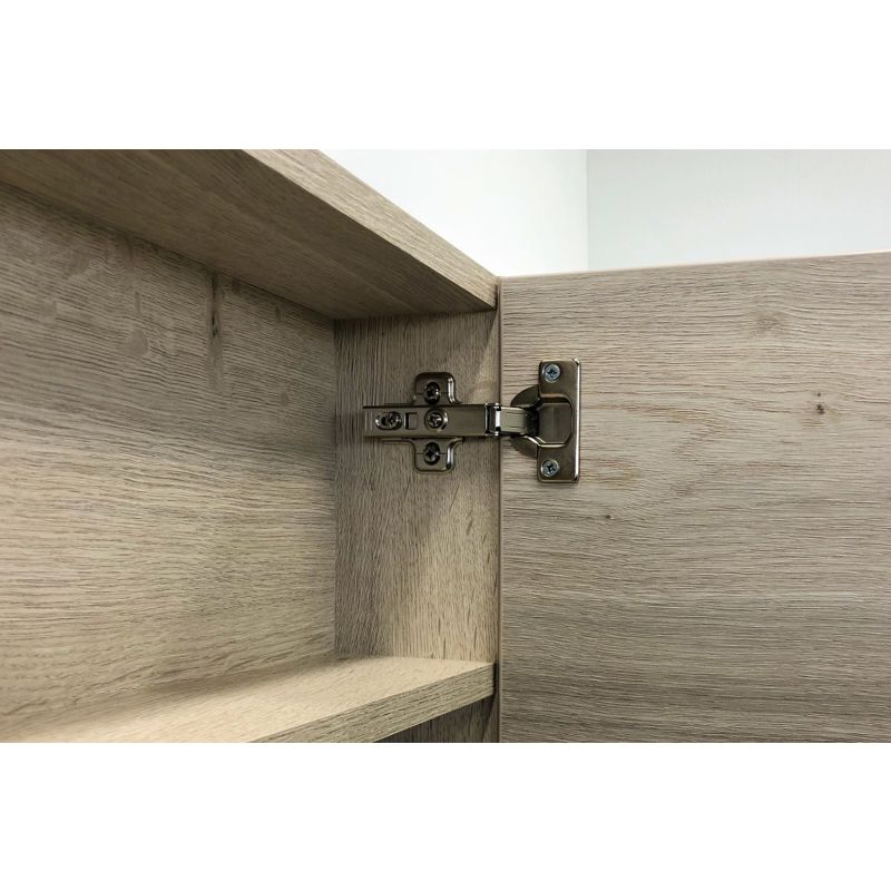 Зеркало-шкаф Comforty "Парма-60" 00004143488 дуб дымчатый