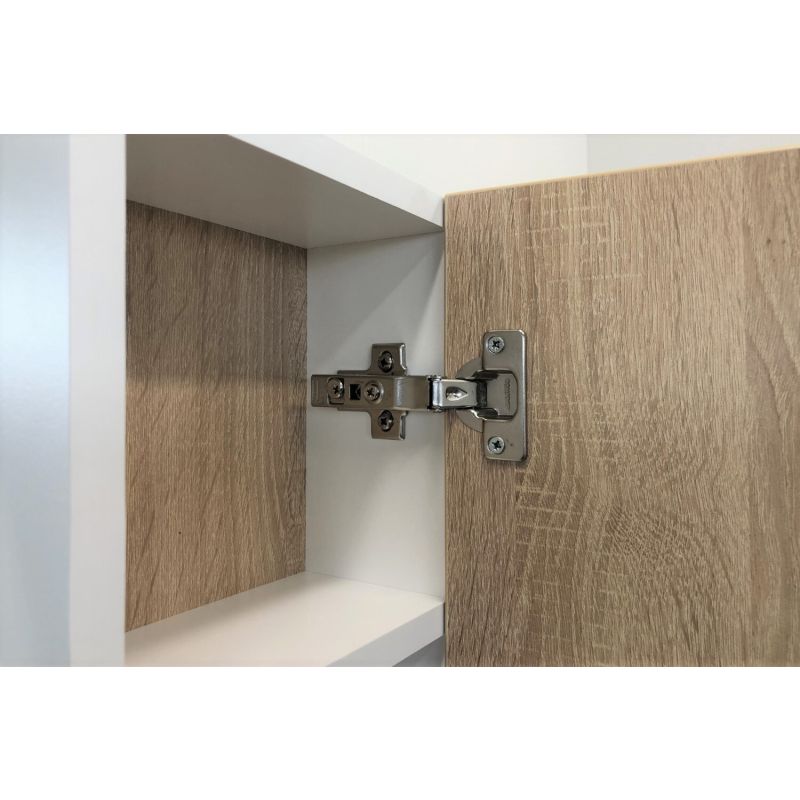 Зеркало-шкаф Comforty "Рига-60" 00004142211 дуб сонома