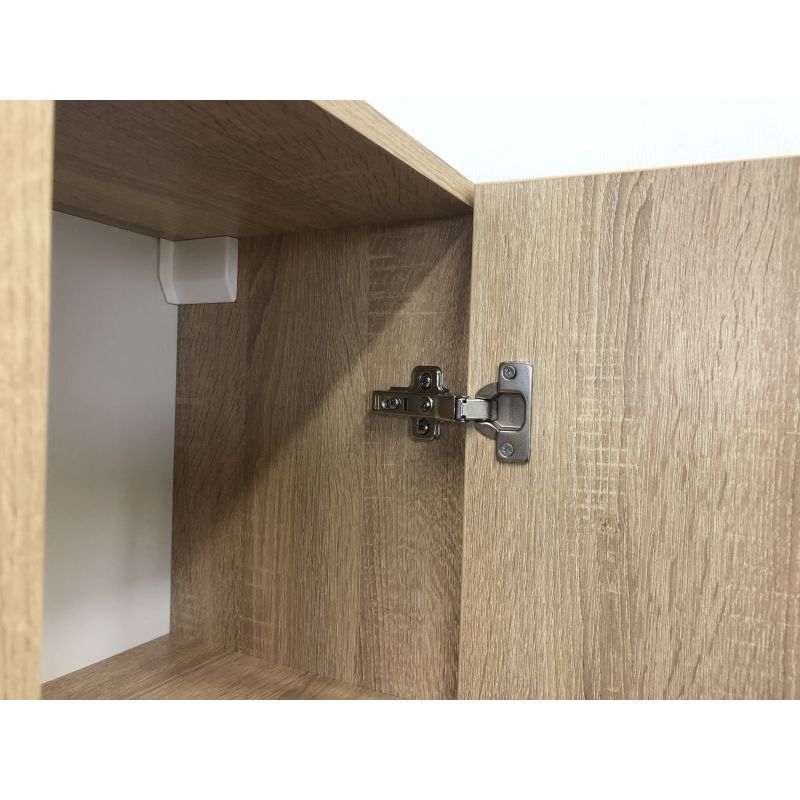 Зеркало-шкаф Comforty "Тромсе-80" 00004142222 дуб сонома