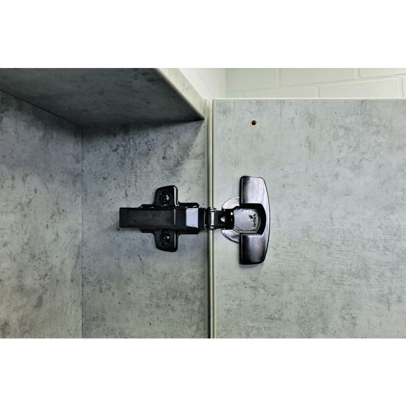 Зеркало-шкаф Comforty "Эдинбург-60" 00-00002043 бетон светлый