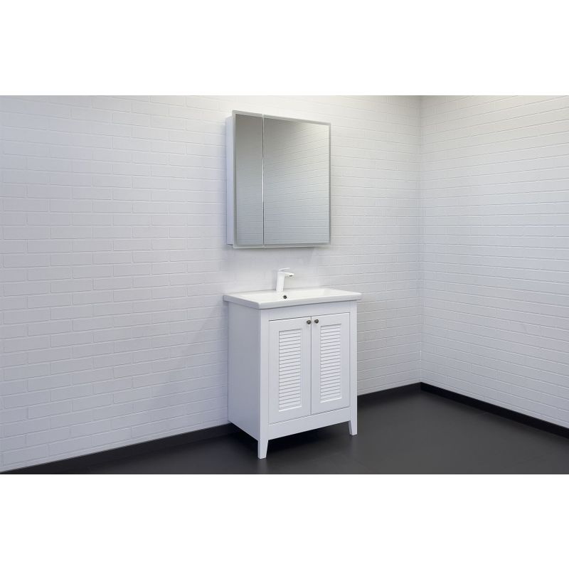 Зеркало-шкаф Comforty Классик-70 00-00013780 LED-подсветка, бесконтактный сенсор