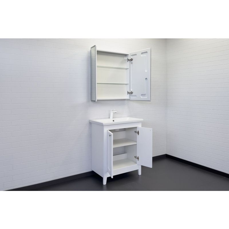 Зеркало-шкаф Comforty Классик-70 00-00013780 LED-подсветка, бесконтактный сенсор