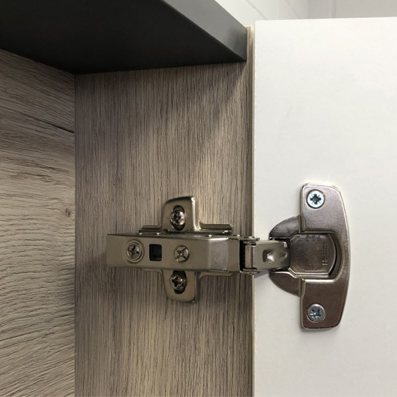 Зеркало-шкаф Comforty Мерано-90 00-00008508 дуб дымчатый