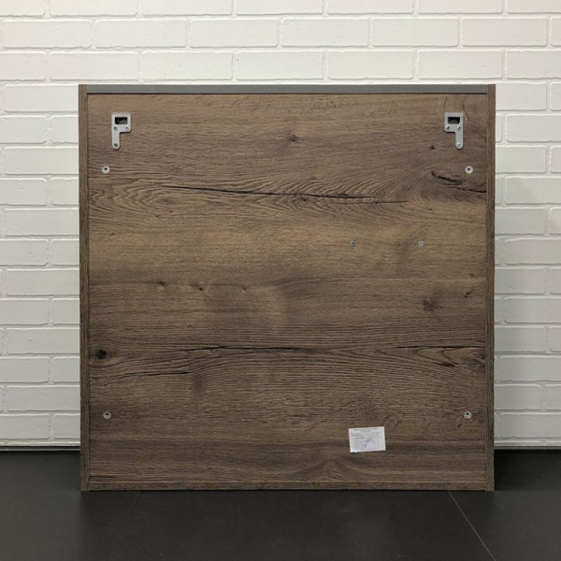 Зеркало-шкаф Comforty Никосия-80 00-00007619 дуб темный