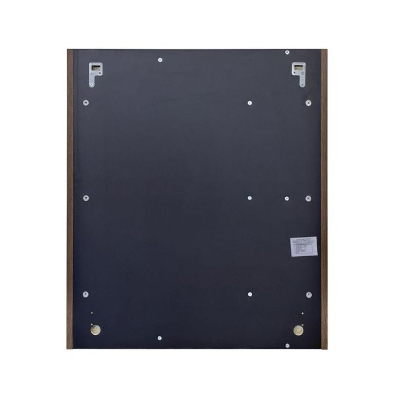 Зеркало-шкаф Comforty Соло-70 00-00011589 дуб тёмно-коричневый