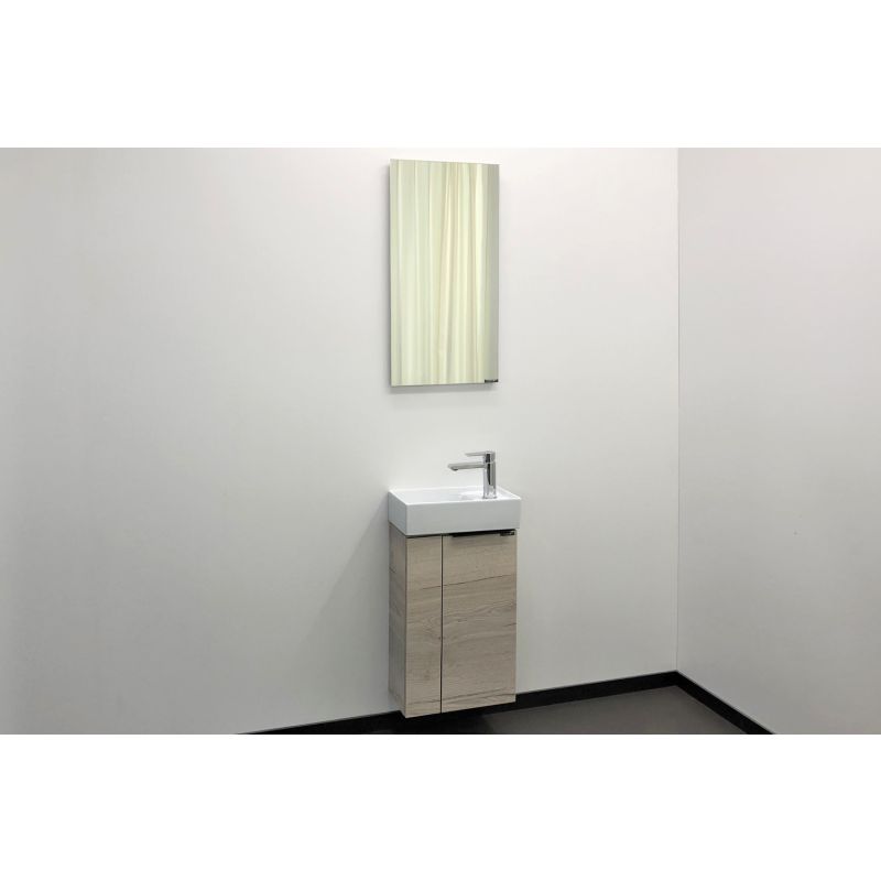 Зеркало Comforty "Асти-40" 00-00001468 дуб дымчатый 