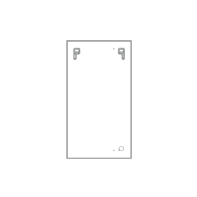 Зеркало Comforty "Асти-40" 00-00001468 дуб дымчатый 