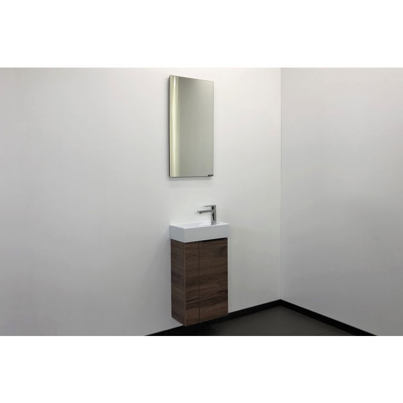 Зеркало Comforty "Асти-40" 00-00001222 дуб темно-коричневый