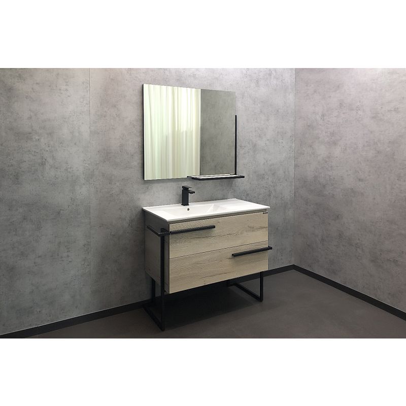 Зеркало Comforty "Дюссельдорф-90" 00004147992 Дуб дымчатый