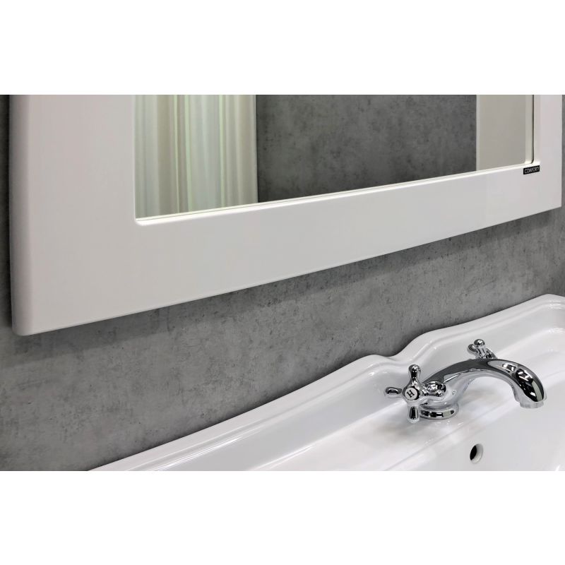 Зеркало Comforty "Монако-80" 00003129893 белый глянец