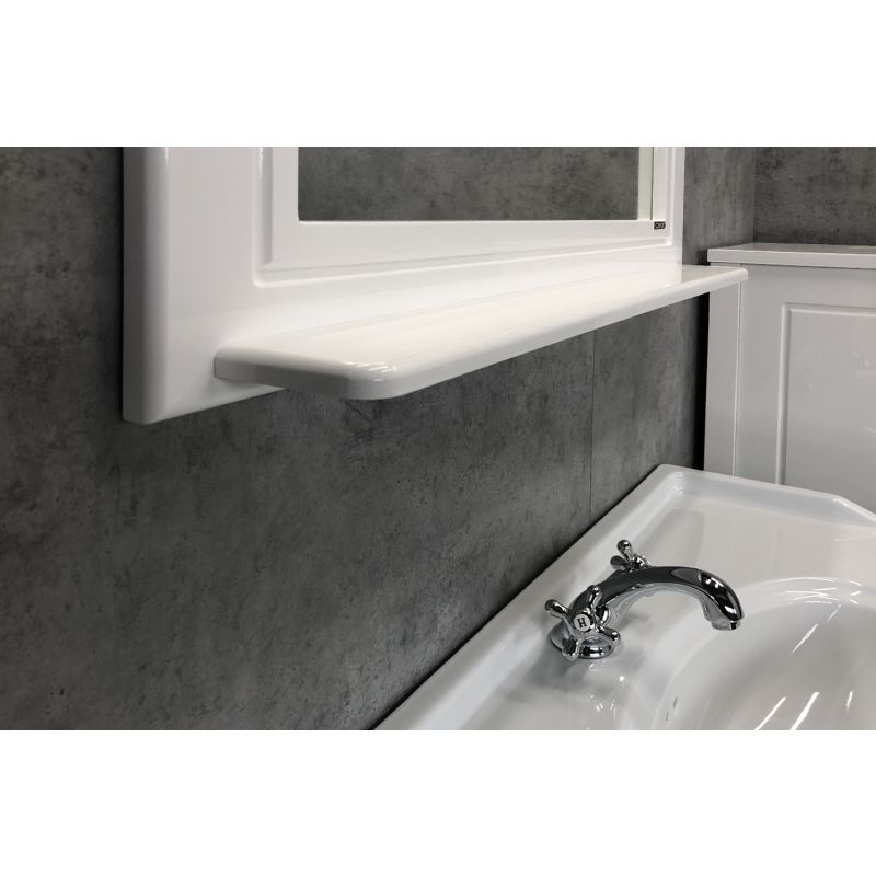 Зеркало Comforty "Павия-100" 00004147986 белый глянец