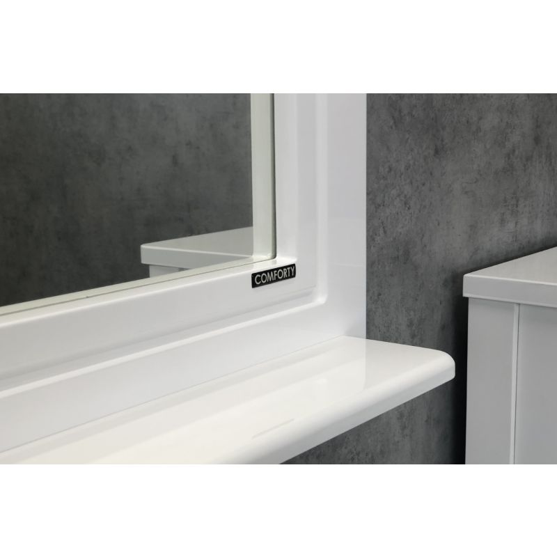 Зеркало Comforty "Павия-100" 00004147986 белый глянец