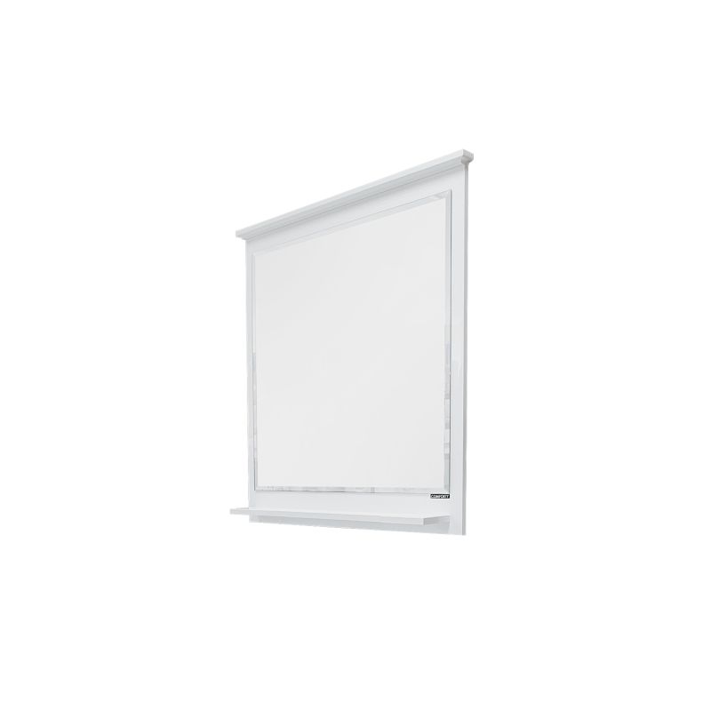 Зеркало Comforty "Тбилиси-70" 00003132631 белый глянец