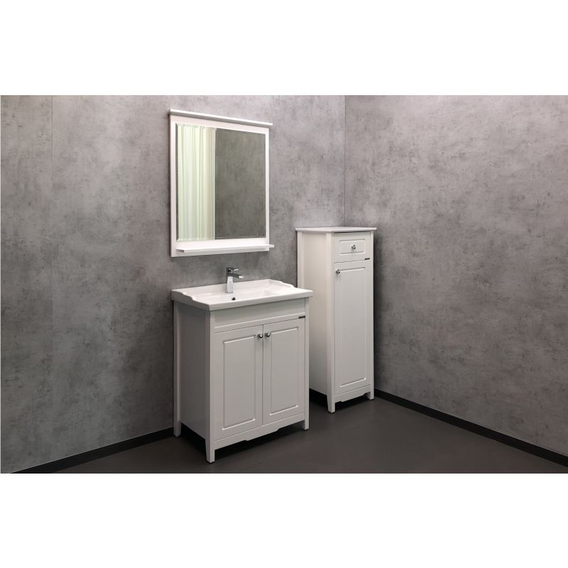 Зеркало Comforty "Тбилиси-70" 00003132631 белый глянец